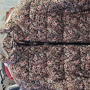 Xl 16/18 time and tru floral puffer jacket